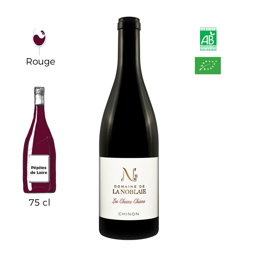 Les Chiens Chiens - Domaine de la Noblaie - Chinon