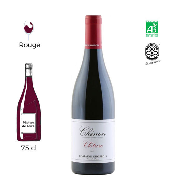 Cloture - Domaine Grosbois - Chinon