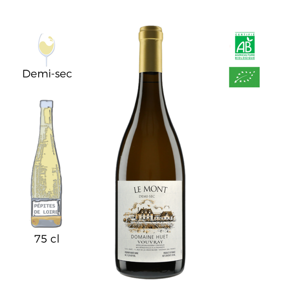 Le Mont Demi-sec - Domaine Huët - Vouvray