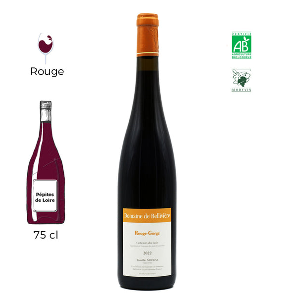 Rouge-Gorge - Domaine de Bellivière