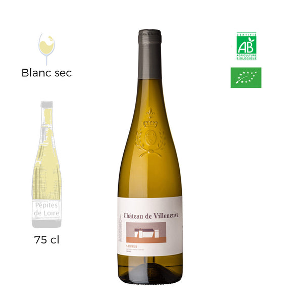 Saumur blanc - Château de Villeneuve
