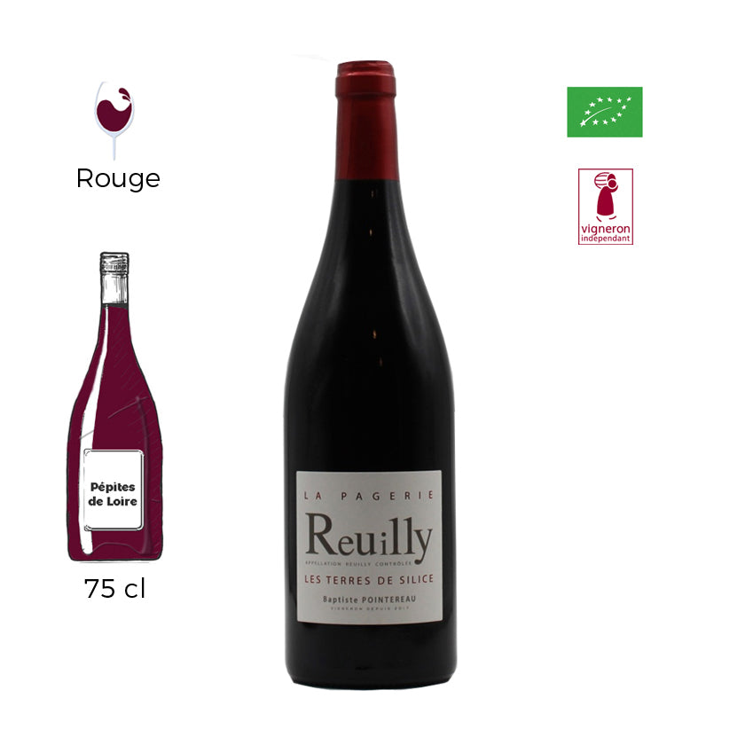 Terres de Silice rouge - Domaine de la Pagerie - Reuilly